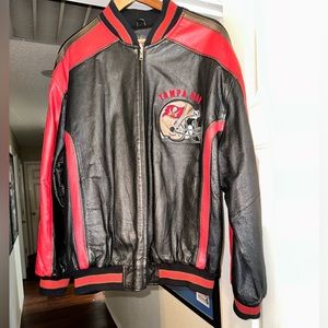 Tampa Bay Buccaneers Leather Jacket.